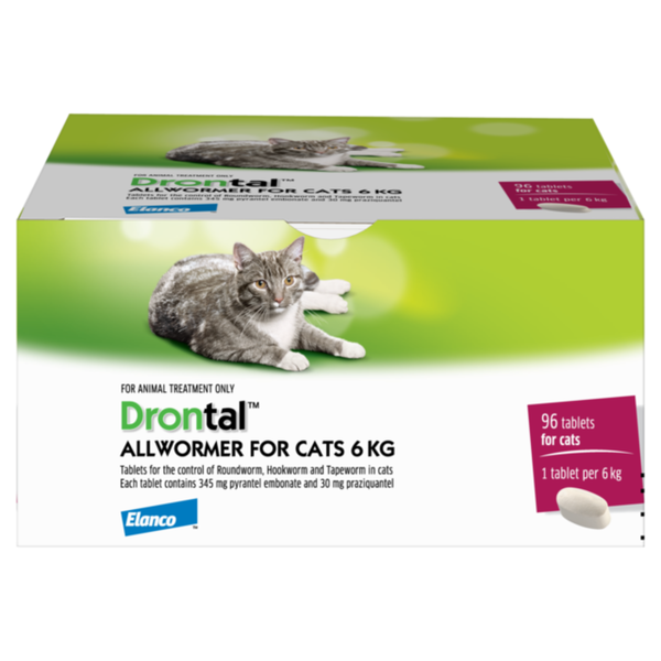 Drontal All Wormer For Cats Up To 6kg - Single