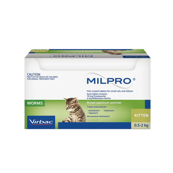 Milpro Worming Tablet For Small Cats & Kittens - Single Tablet