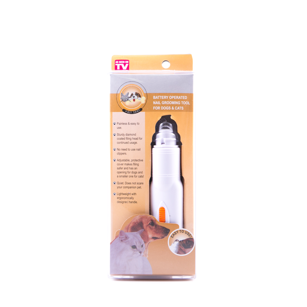 Rotating PET Nail Filer