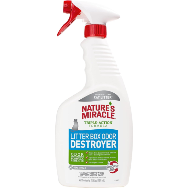 Nature's Miracle Just For Cats Litter Box Odor Destroyer