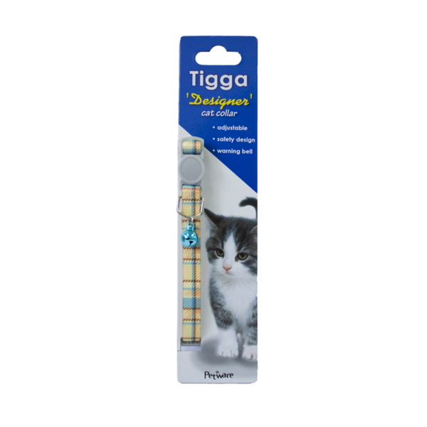 Tigga Cat Collar - Textile