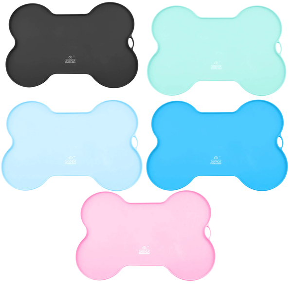 Silicone Non-Slip Bone Shaped Mat