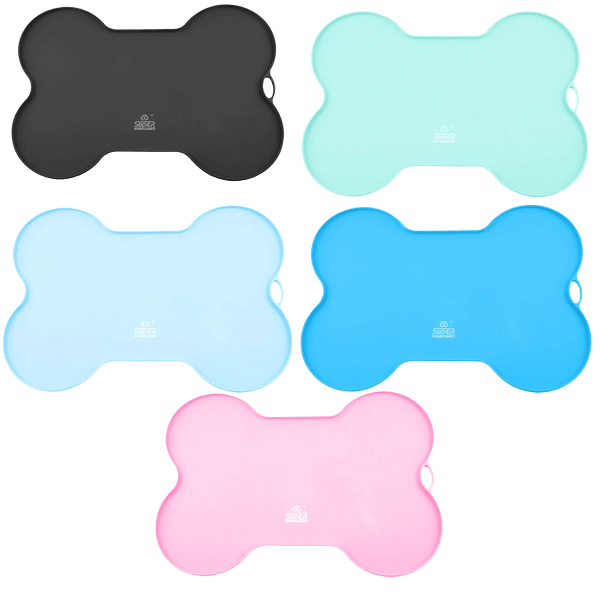 Silicone Non-Slip Bone Shaped Mat