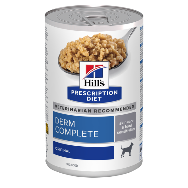 Prescription Diet Canine Derm Complete Cans