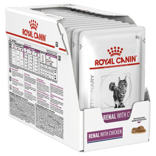 Feline Renal Chicken Pouches