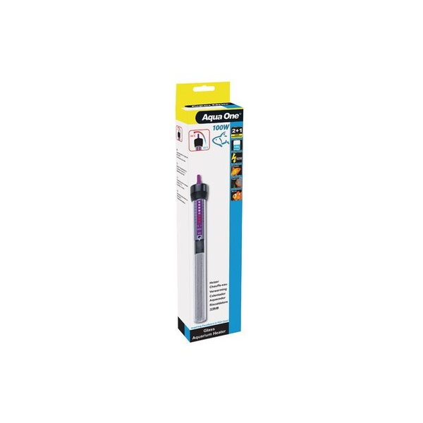 Aqua One Glass Heater - 100w