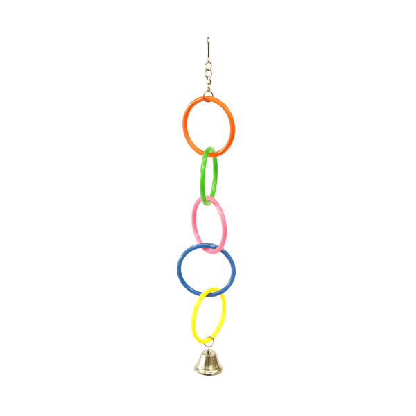 Five Ring Bell Bird Toy