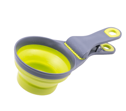 2 In 1 Collapsible Scoop With Bag Clip