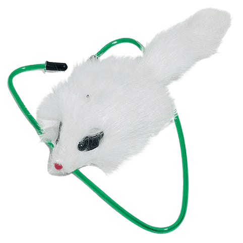 A-Door-Able Fur Mouse Bungee Cat Toy