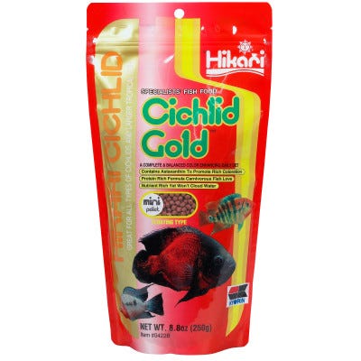 Hikari Cichlid Gold Mini Pellet Fish Food 57g