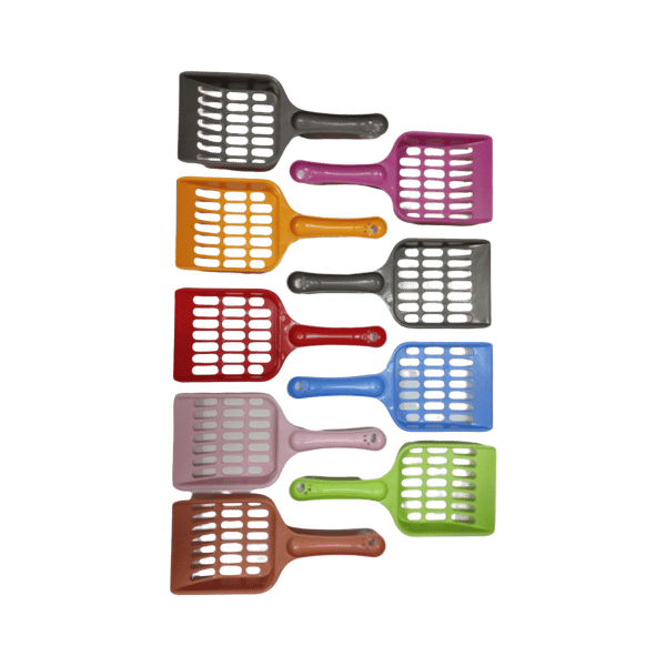 Plastic Litter Scoop Assorted Colours