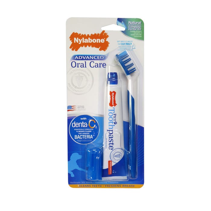 Nylabone Advanced Oral Care Natural Dental Kit