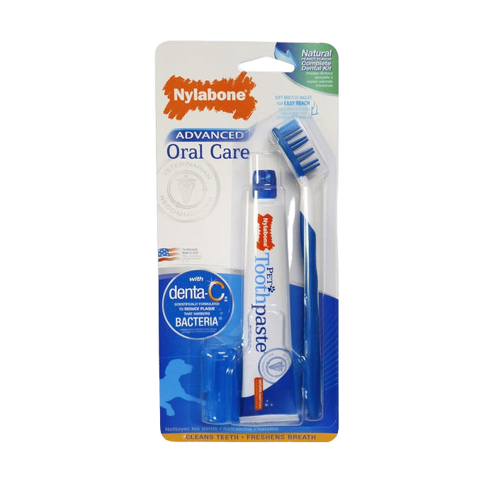 Nylabone Advanced Oral Care Natural Dental Kit