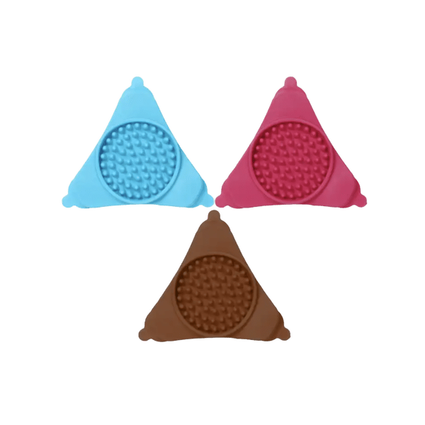 Triangular Lick Mat