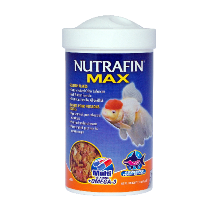 Nutrafin Max Goldfish Flake Food 77g