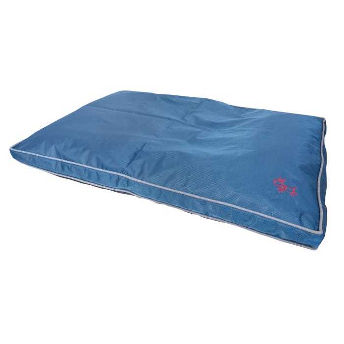 Yours Droolly Contour Osteo Dog Bed Blue Large