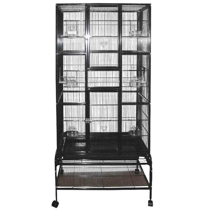 Avi One 604t Tall Square Bird Cage With Stand