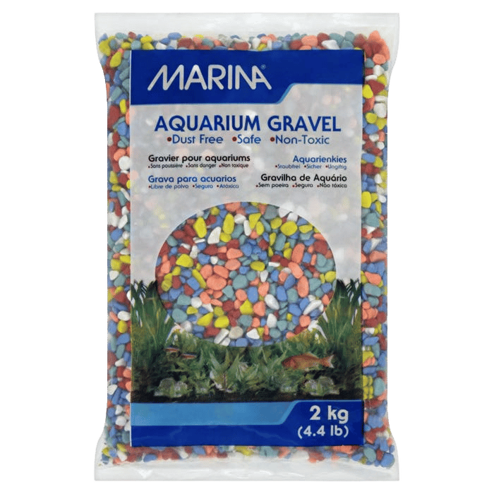 Marina Rainbow Coloured Aquarium Gravel 2kg
