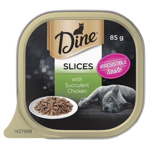 Dine Slices With Succulent Chicken 85g