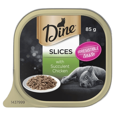 Dine Slices With Succulent Chicken 85g