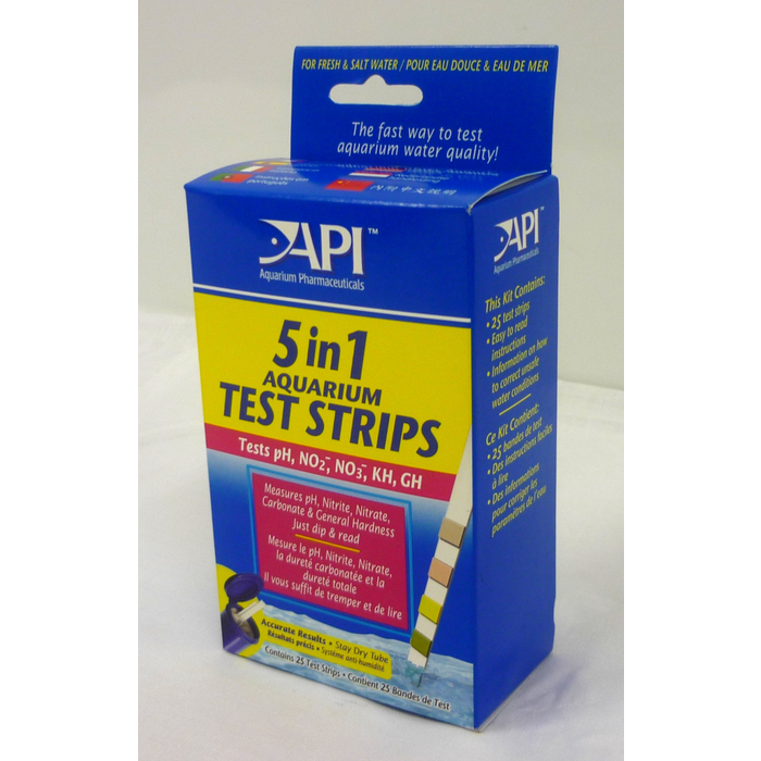 Api 5 In 1 Aquarium Test Strips