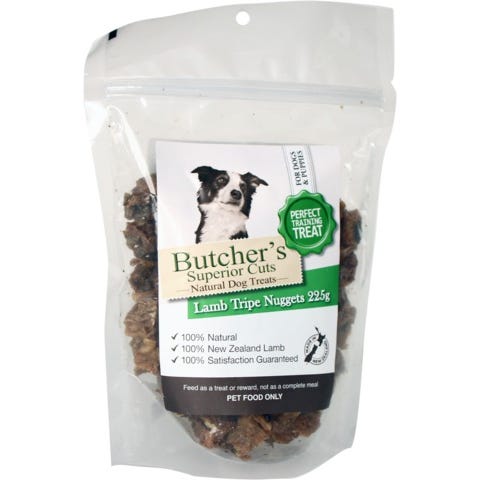 Butcher's Superior Cuts Lamb Tripe Nuggets 225g
