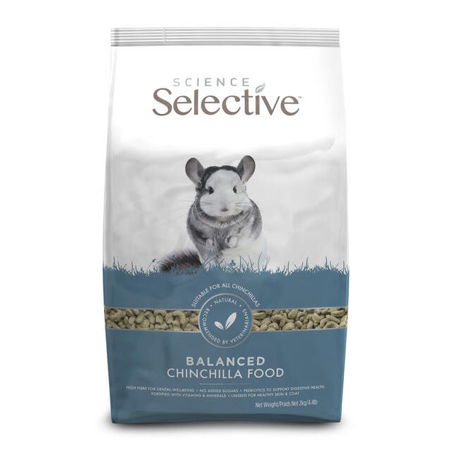 Supreme Selective Fortified Diet For Chinchillas 2kg