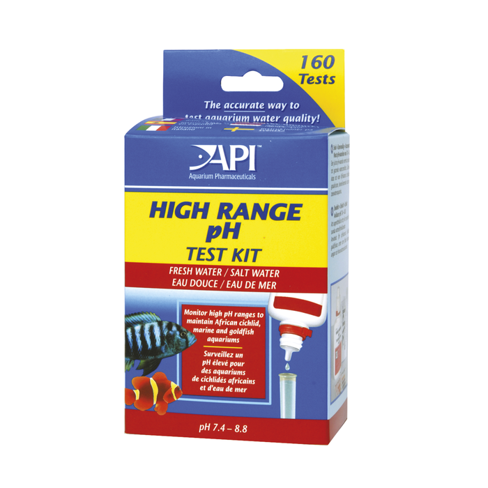 Api High Range Ph Test Kit (160 Tests)