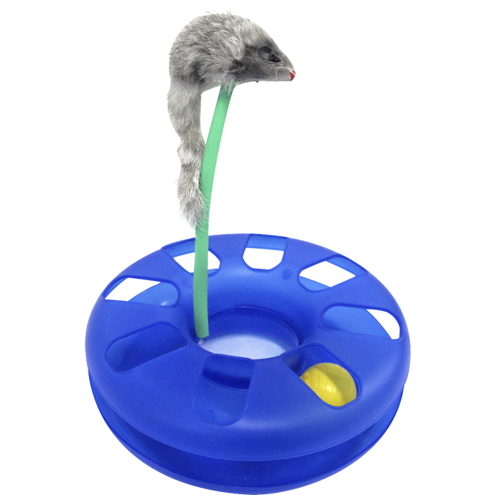 Track & Fur Mouse Cat Toy