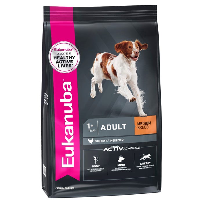 Eukanuba Medium Breed Dry Dog Food 15kg
