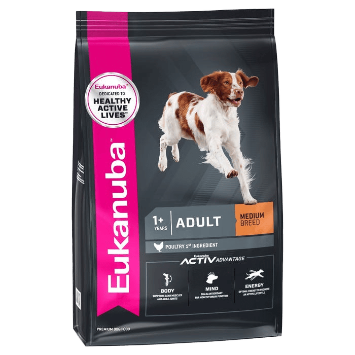 Eukanuba Medium Breed Dry Dog Food 15kg