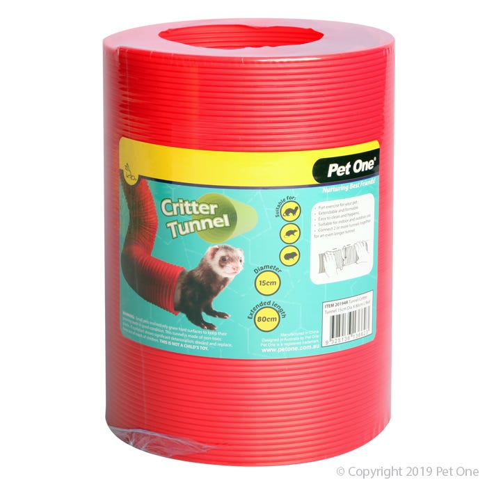 PET One - Tunnel Critter Red