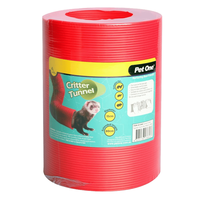 PET One - Tunnel Critter Red
