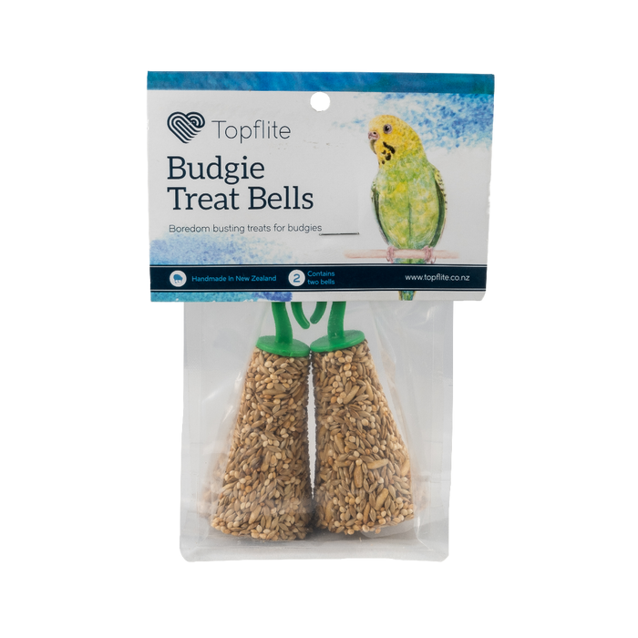 Topflite Budgie Seed Bell Twin Treat Pack