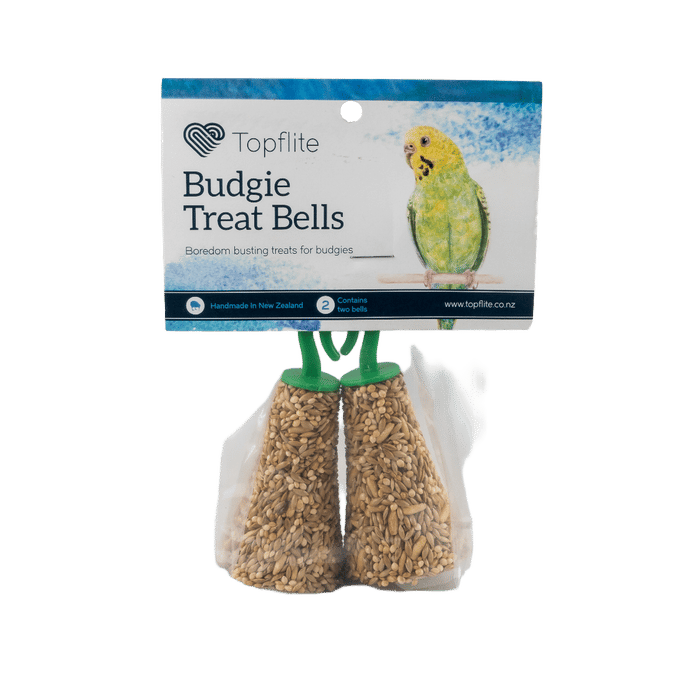 Topflite Budgie Seed Bell Twin Treat Pack