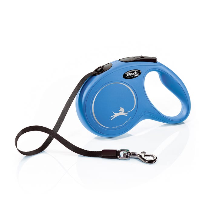 Flexi New Classic 5m Blue Medium Retractable Lead Tape
