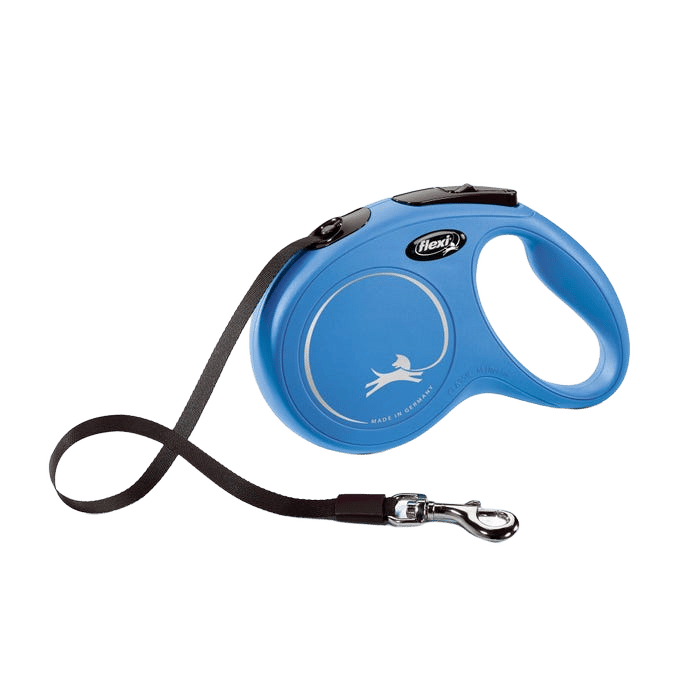 Flexi New Classic 5m Blue Medium Retractable Lead Tape