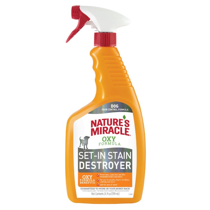 Natures Miracle Orange Oxy Set-In-Stain Remover For Dogs 709ml