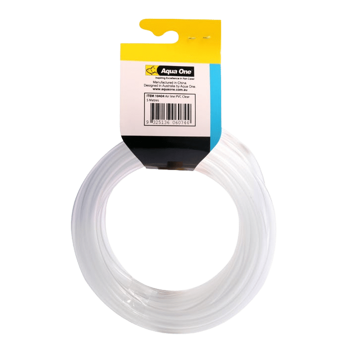 Aqua One Air Line Pvc Clear Tubing 5m