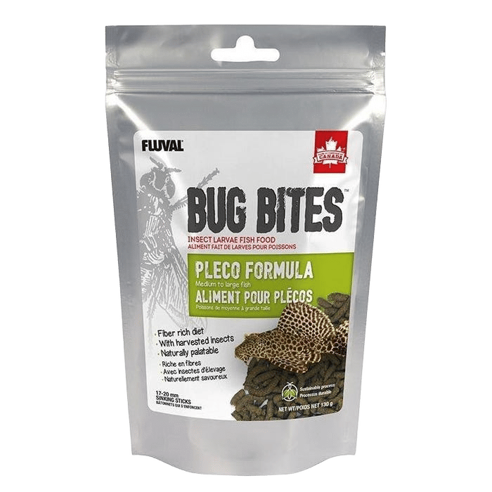 Fluval Bug Bites Pleco Formula 130g