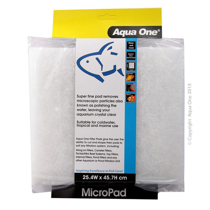 Aqua One Self Cut Micro Filter Pad