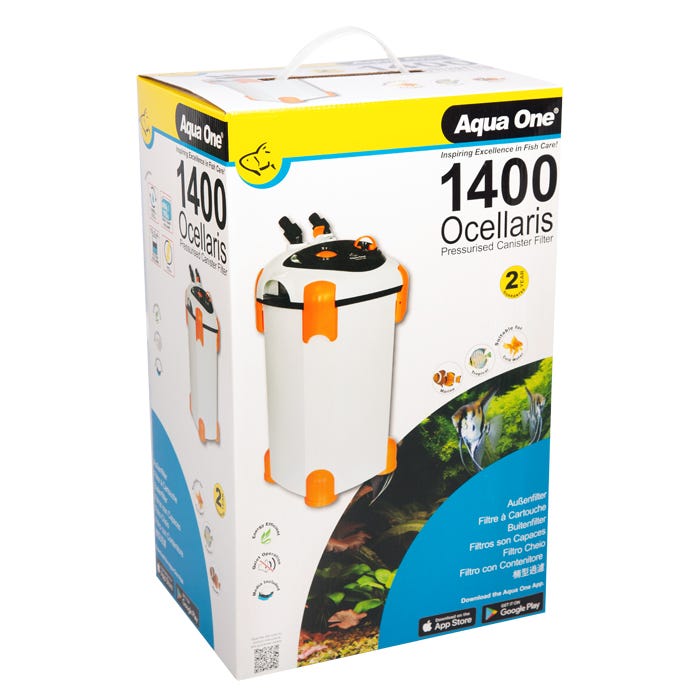 Aqua One Ocellaris 1400 Canister Filter 1400l/Hr