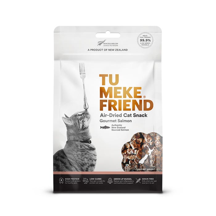 Tu Meke Friend Gourmet Salmon Cat Snack 120g