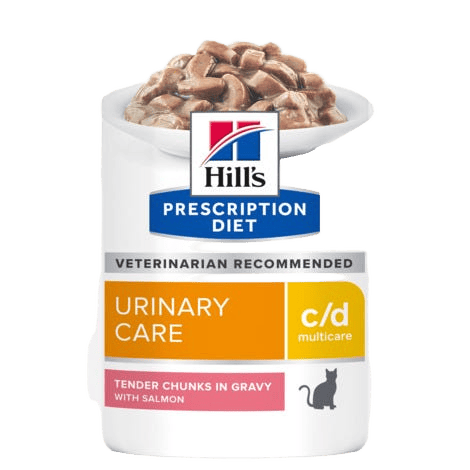 Hill's Prescription Diet C/D Multicare Urinary Care Salmon Cat Pouch 85g