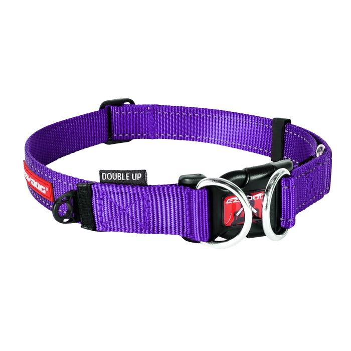 Ezydog Collar Double Up Purple Small