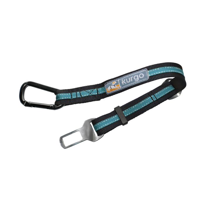 Kurgo Dog Direct To Seatbelt Tether Blue
