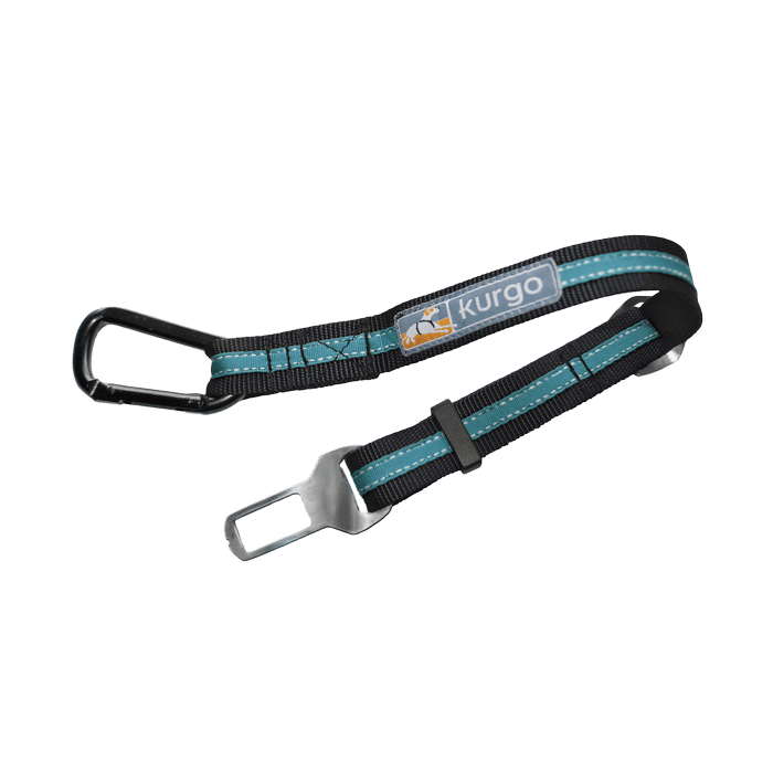 Kurgo Dog Direct To Seatbelt Tether Blue