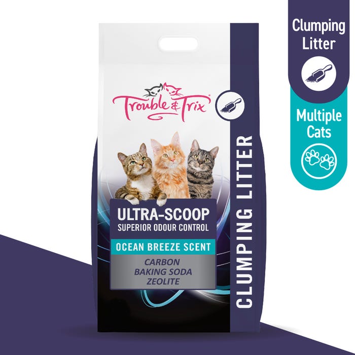 Trouble & Trix Ultrascoop Cat Litter 15l - 15kg