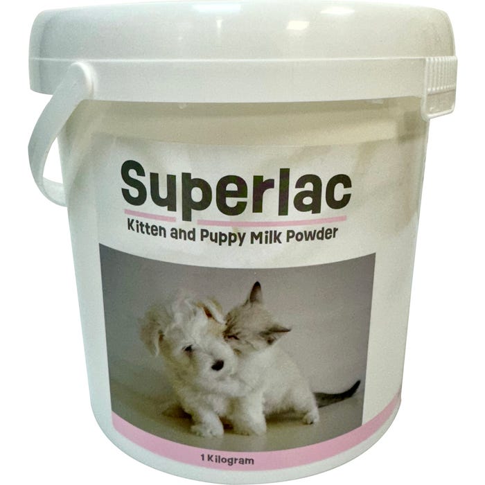 Superlac Milk Powder For Puppies & Kittens 1kg