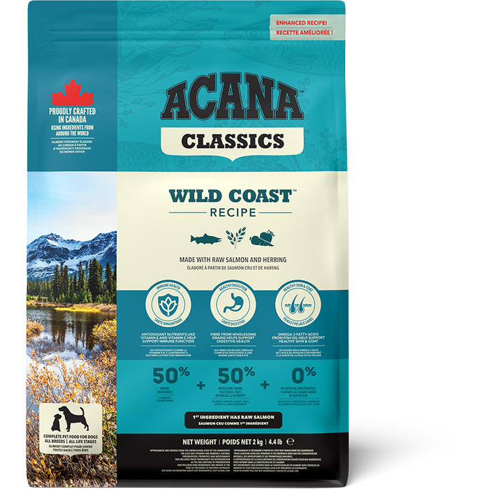 Acana Classics Wild Coast Dog Food 2kg